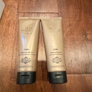 Curl Defining Conditioner and Shampoo Set - Cream